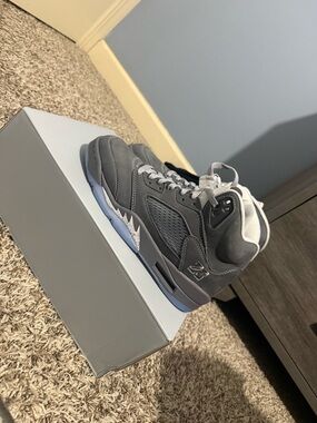 Men's Gray High-Top Athletic Sneakers